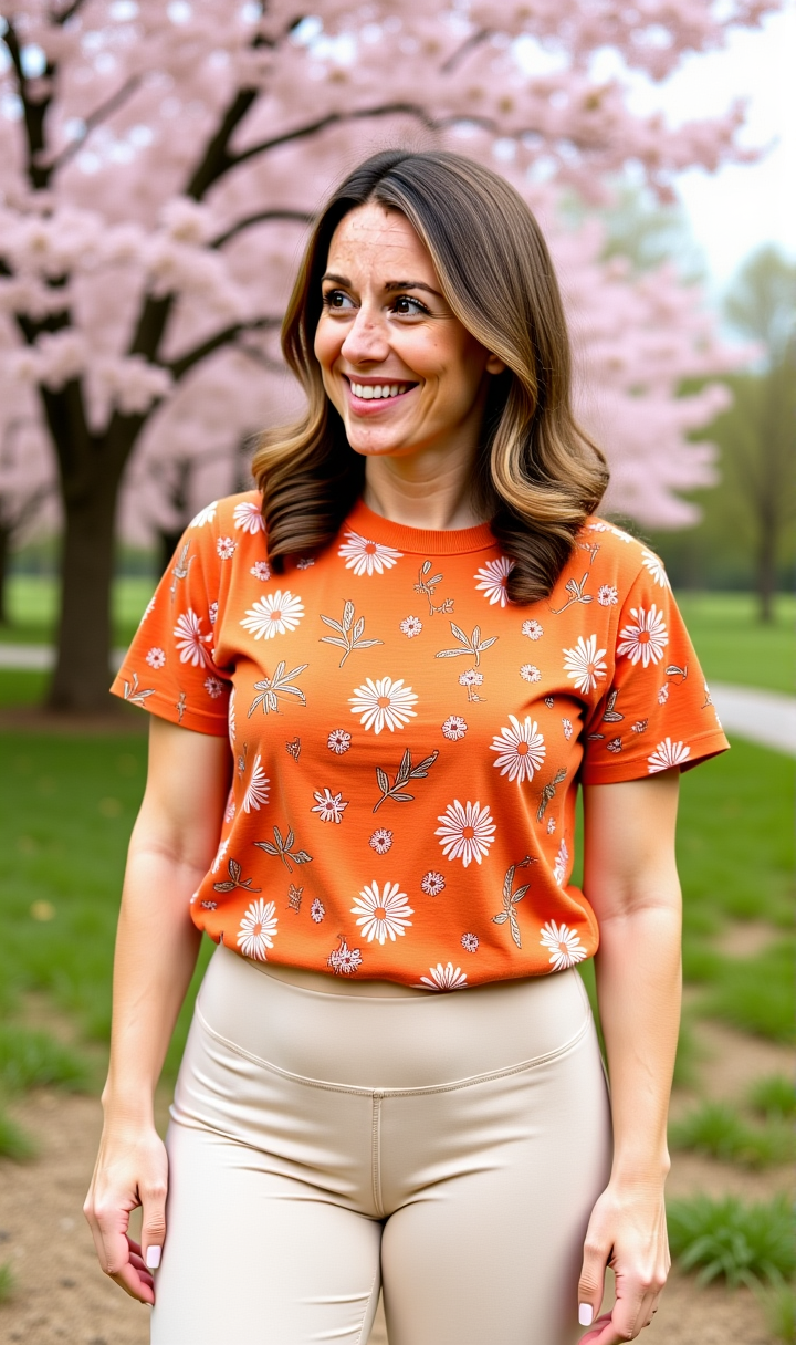 Cherry blossoms in full bloom